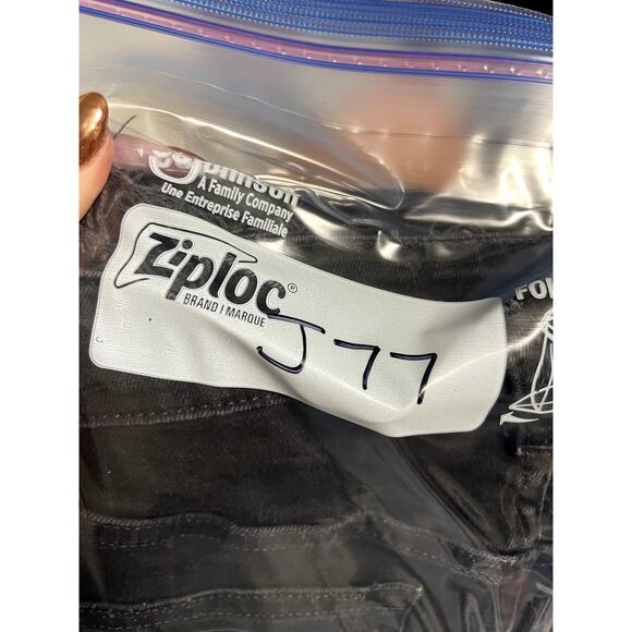 Lulus Black High Rise Raw Hem Flare Jeans - Size 25 - Picture 10 of 10